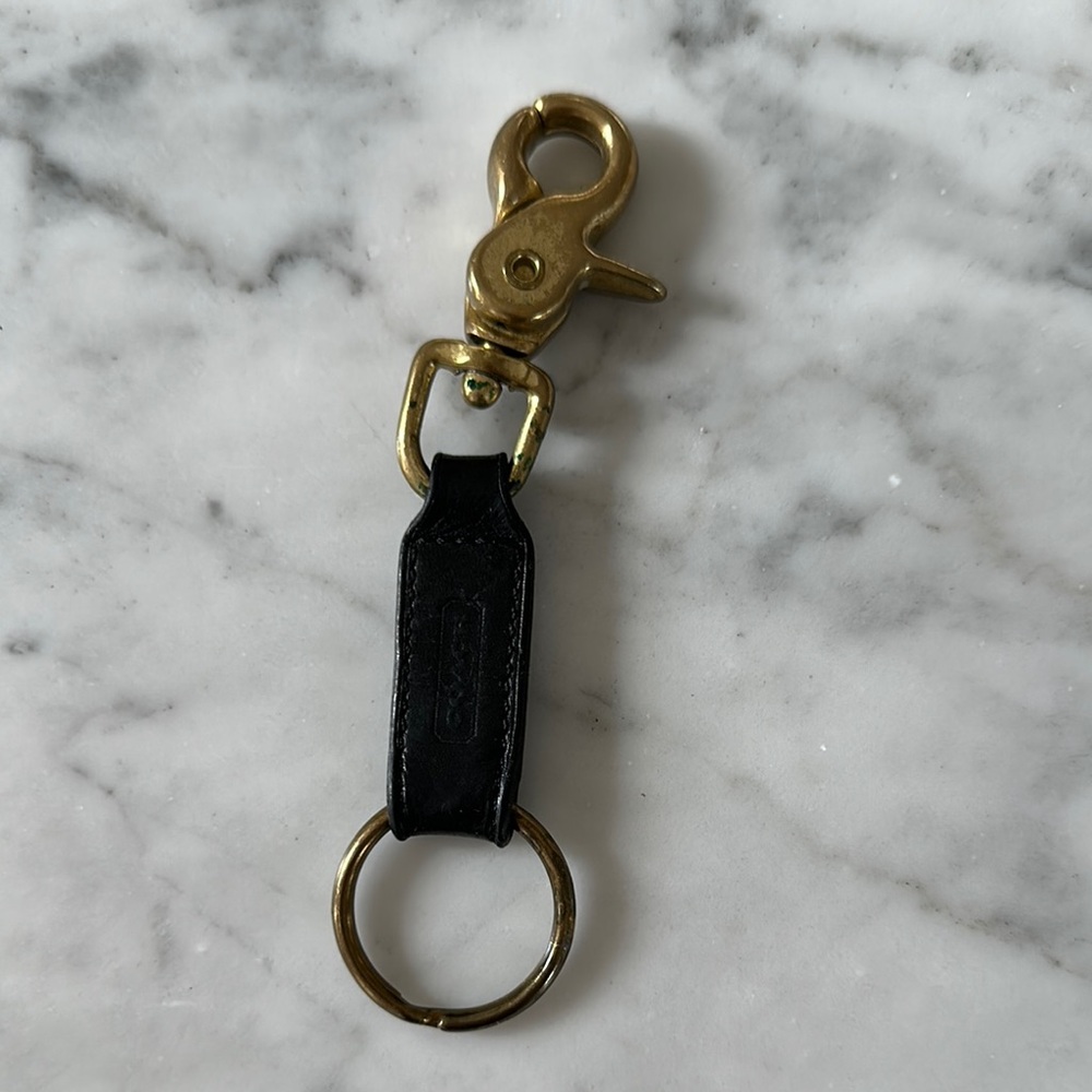 Black and Gold Keychain